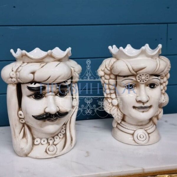 Ваза/Вазон/Кашпо/Декоративный элемент 2 штуки 4