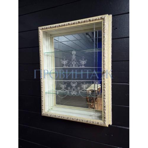 Шкаф/Полка навесная зеркальная