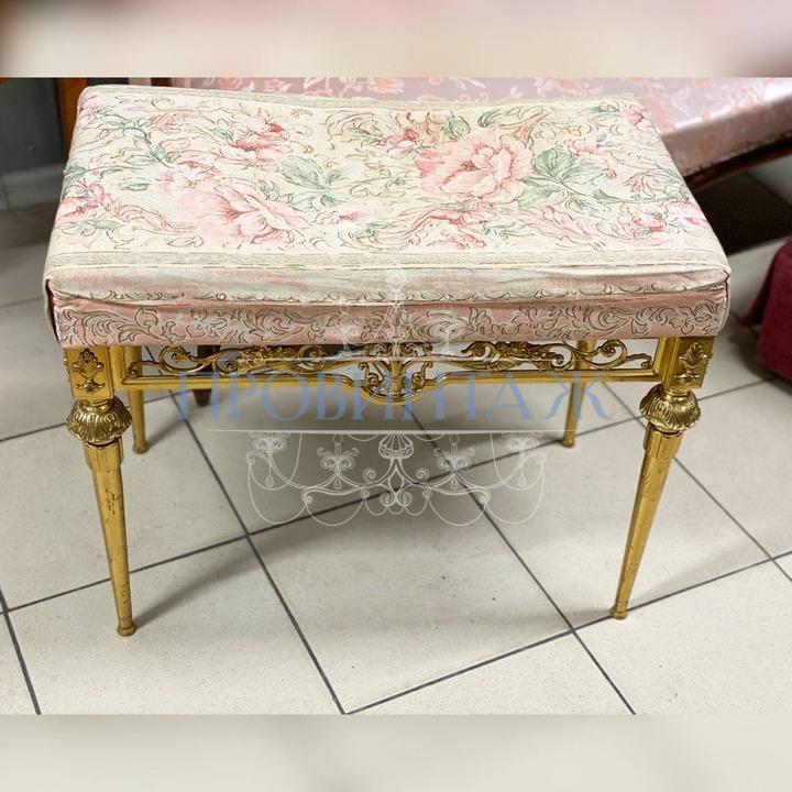 Пуф/Банкетка/скамья/кушетка в стиле Людовика XVI 3 Пуф/Банкетка/скамья/кушетка в стиле Людовика XVI 3