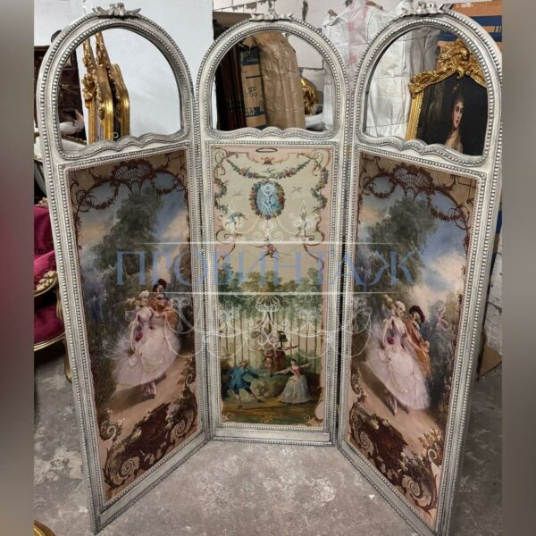 Ваза в стиле барокко с путти 5