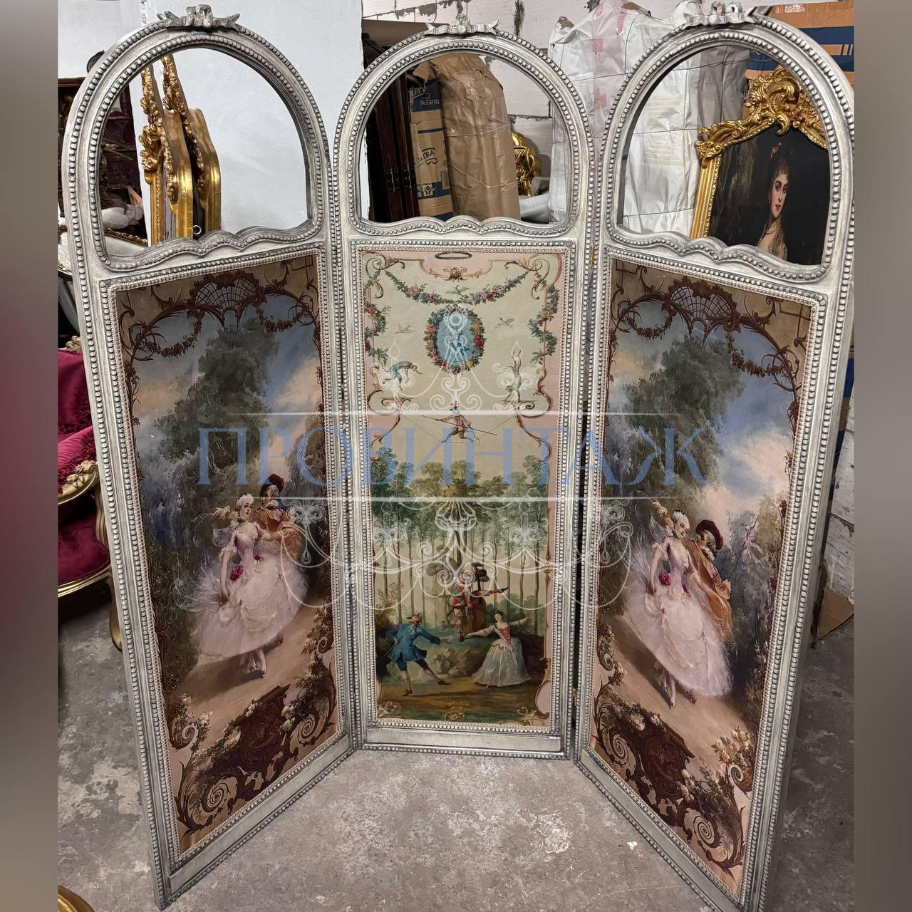Ширма в стиле венецианского барокко 3 Ширма в стиле венецианского барокко 3